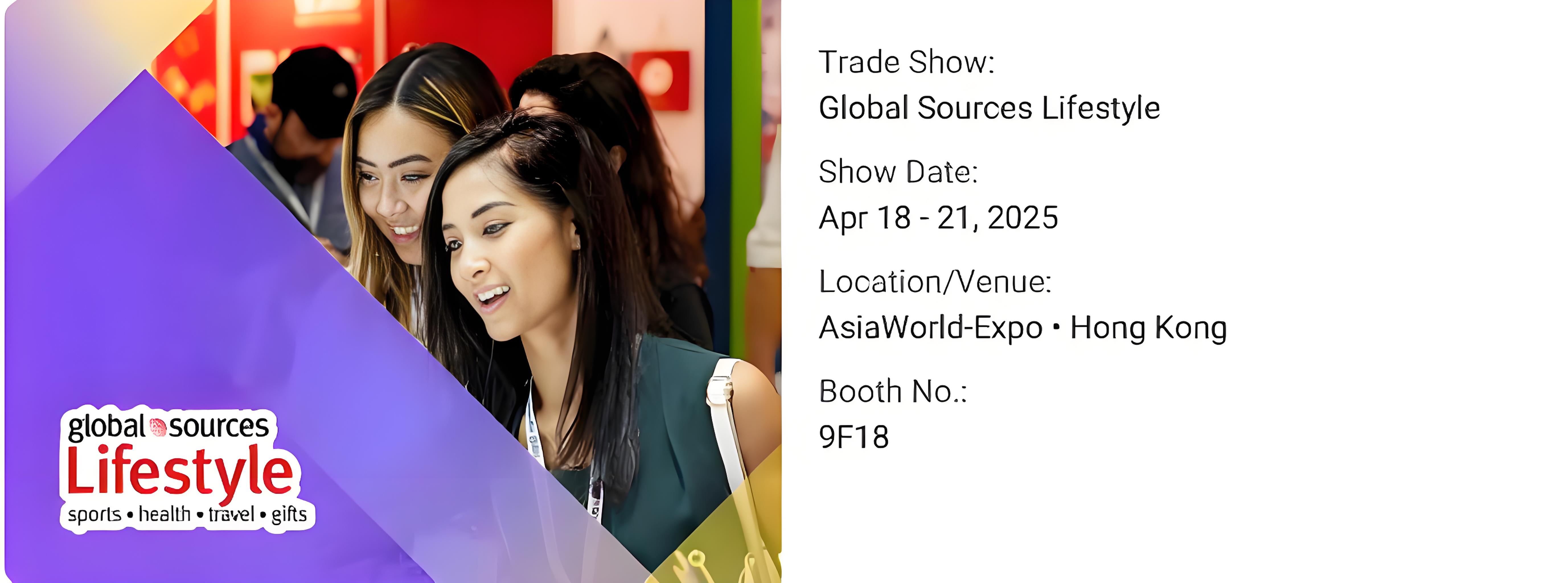 Justclean at Global Sources Lifestyle 2025 - Booth 9F18