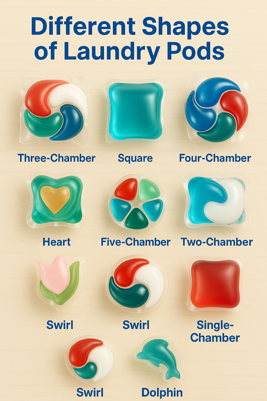 How can laundry pods achieve long-lasting fragrance and antibacterial properties?