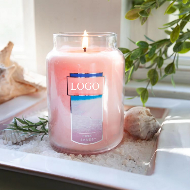 Custom Logo Luxury Holiday Scented Candle 