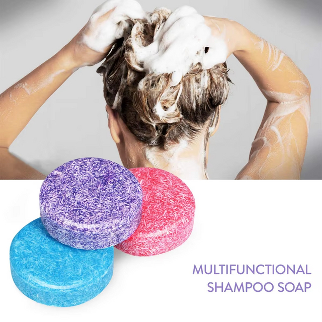 Plant Essential Oils Soap Shampoo Bar