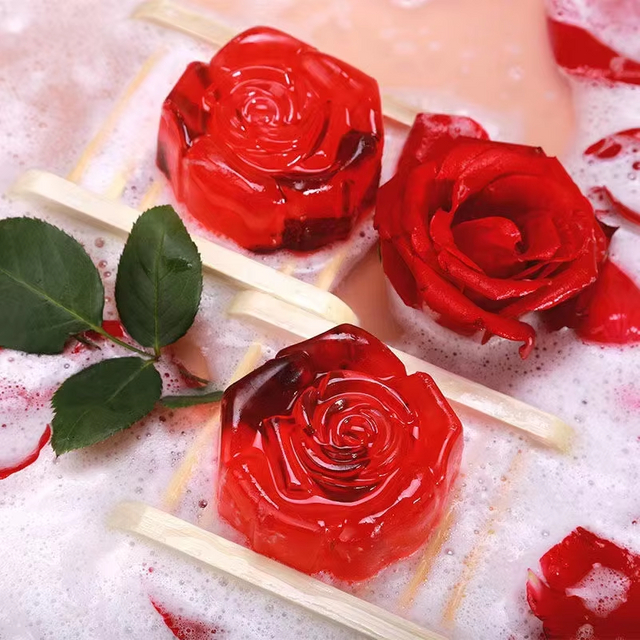 Popular New Product Rose Shaped Soap