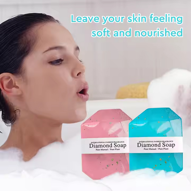 Popular Diamond Essential Oil Handmade Soap
