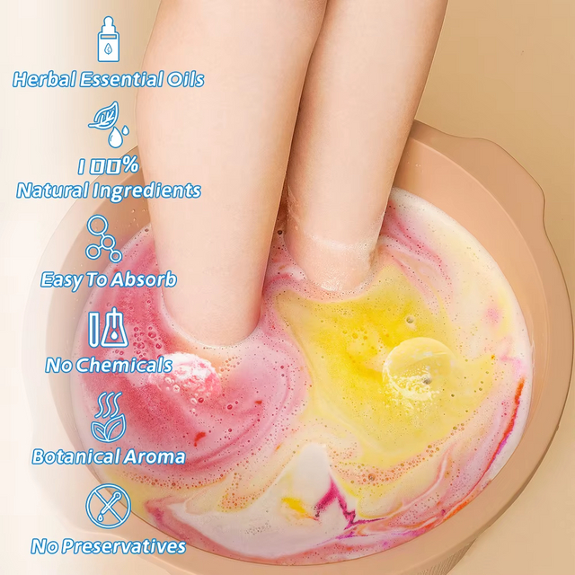 OEM Wholesale Premium Foot Bath Bombs 