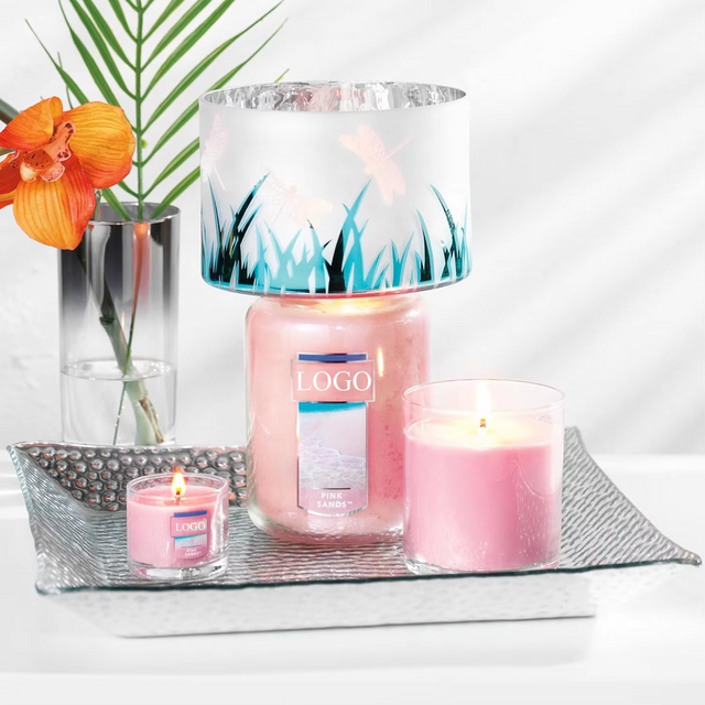 Custom Logo Luxury Holiday Scented Candle 