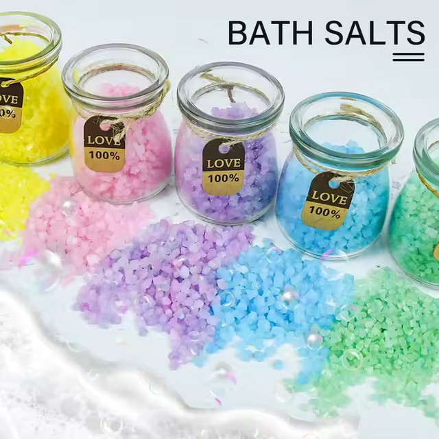Private Label Organic Natural Bath Salts 