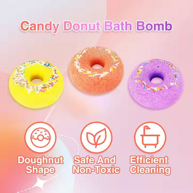 Cute Gift Donut Bath Bomb 