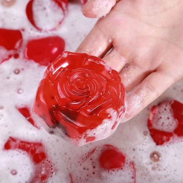Popular New Product Rose Shaped Soap