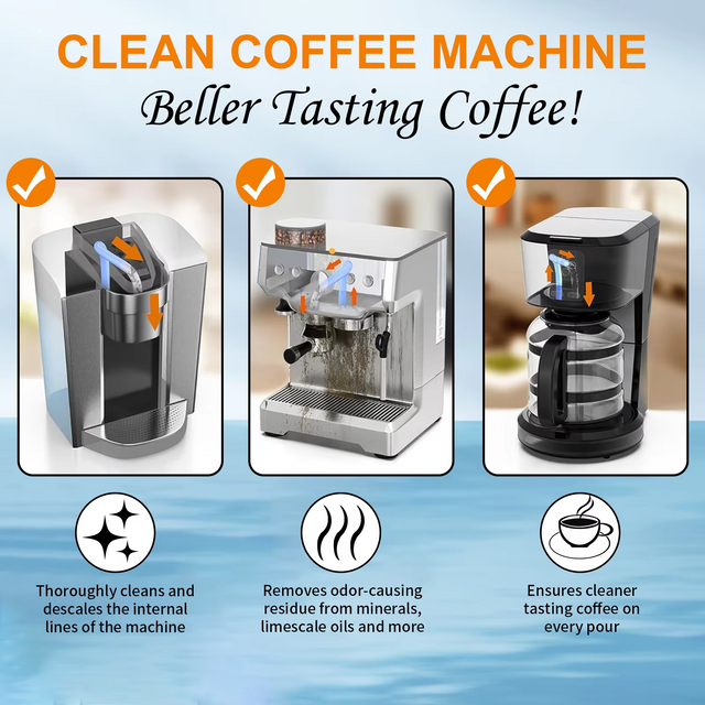 Professional Coffee Espresso Machine Cleaning Tablets 